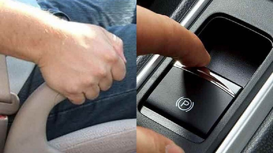 Nhiều tài xế quen sử dụng phanh tay cơ sẽ cảm thấy khó dùng khi chuyển sang phanh tay điện tử. (Ảnh: TH)