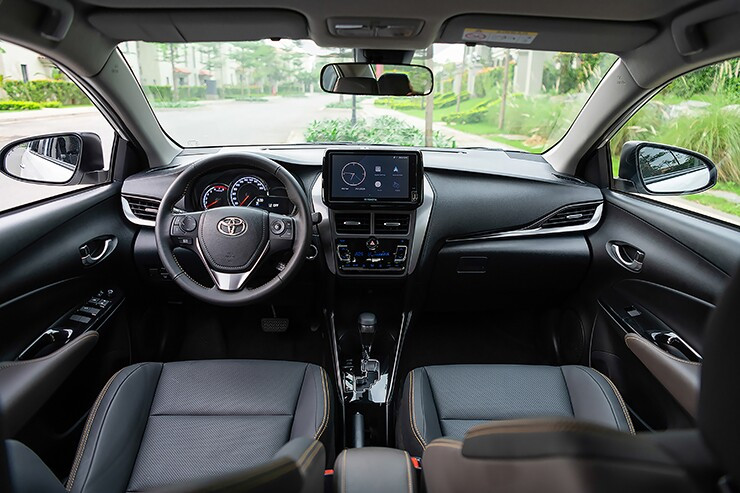 Khoang lái và trang bị nội thất Toyota Vios 2026