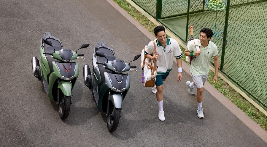 Honda SH125i sở hữu thiết kế sang trọng, thời thượng. (Ảnh: Honda Việt Nam)