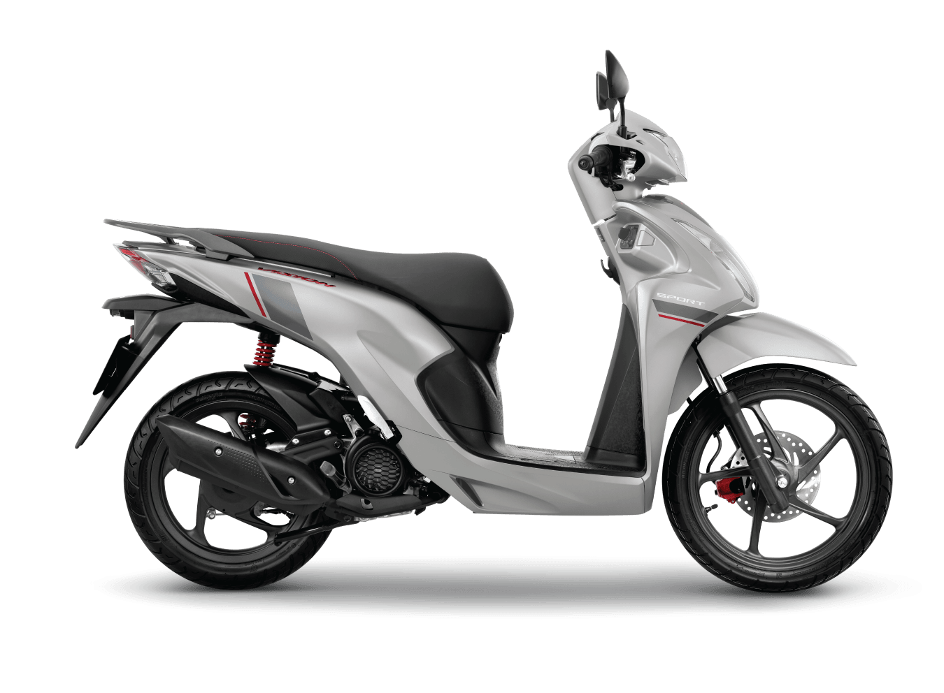 Honda Vision sở hữu thiết kế nhỏ gọn. (Ảnh: Honda Việt Nam)