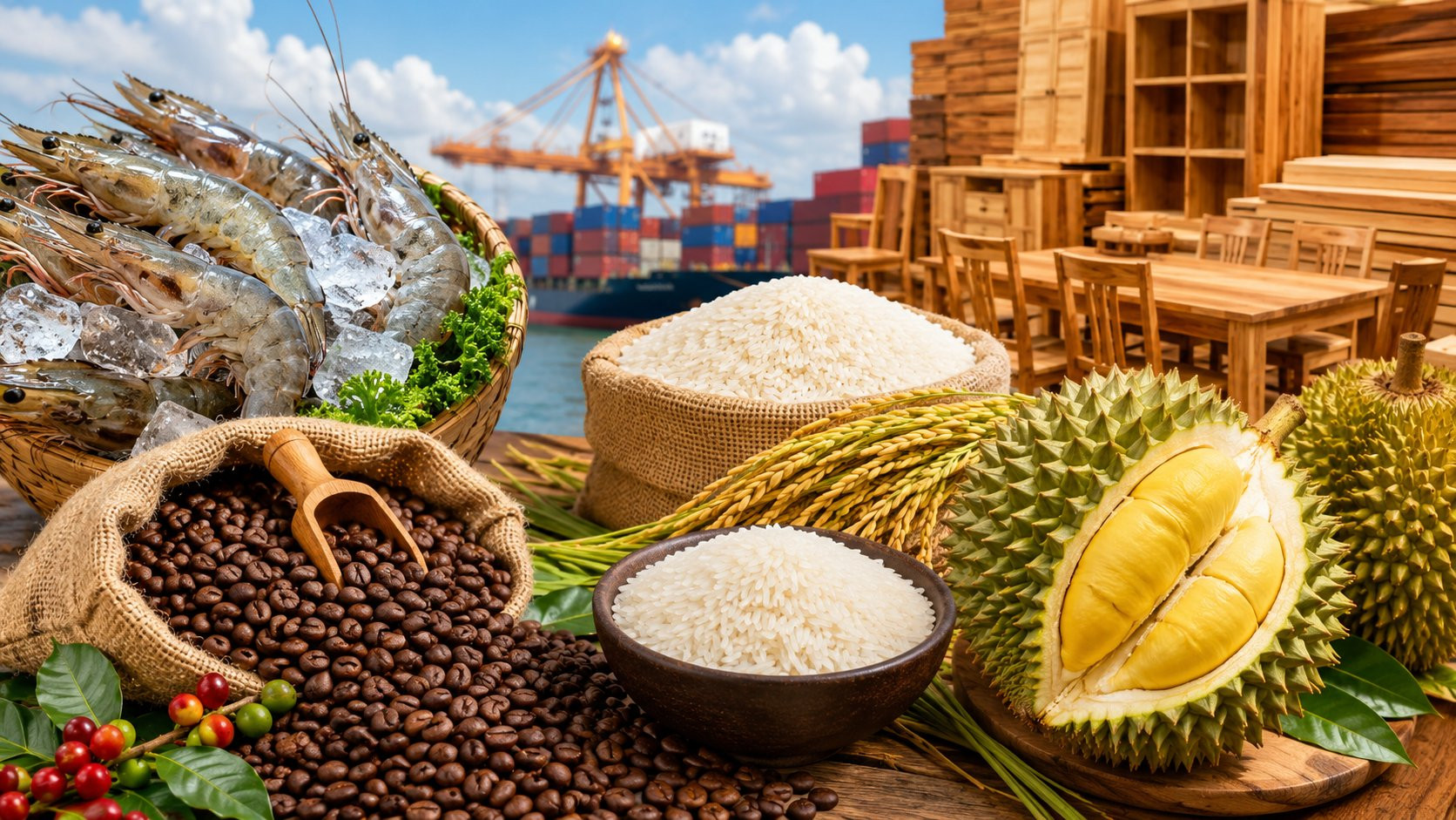 Xuất khẩu nông, lâm, thủy sản Việt Nam đang tiến gần mốc 50 tỷ USD