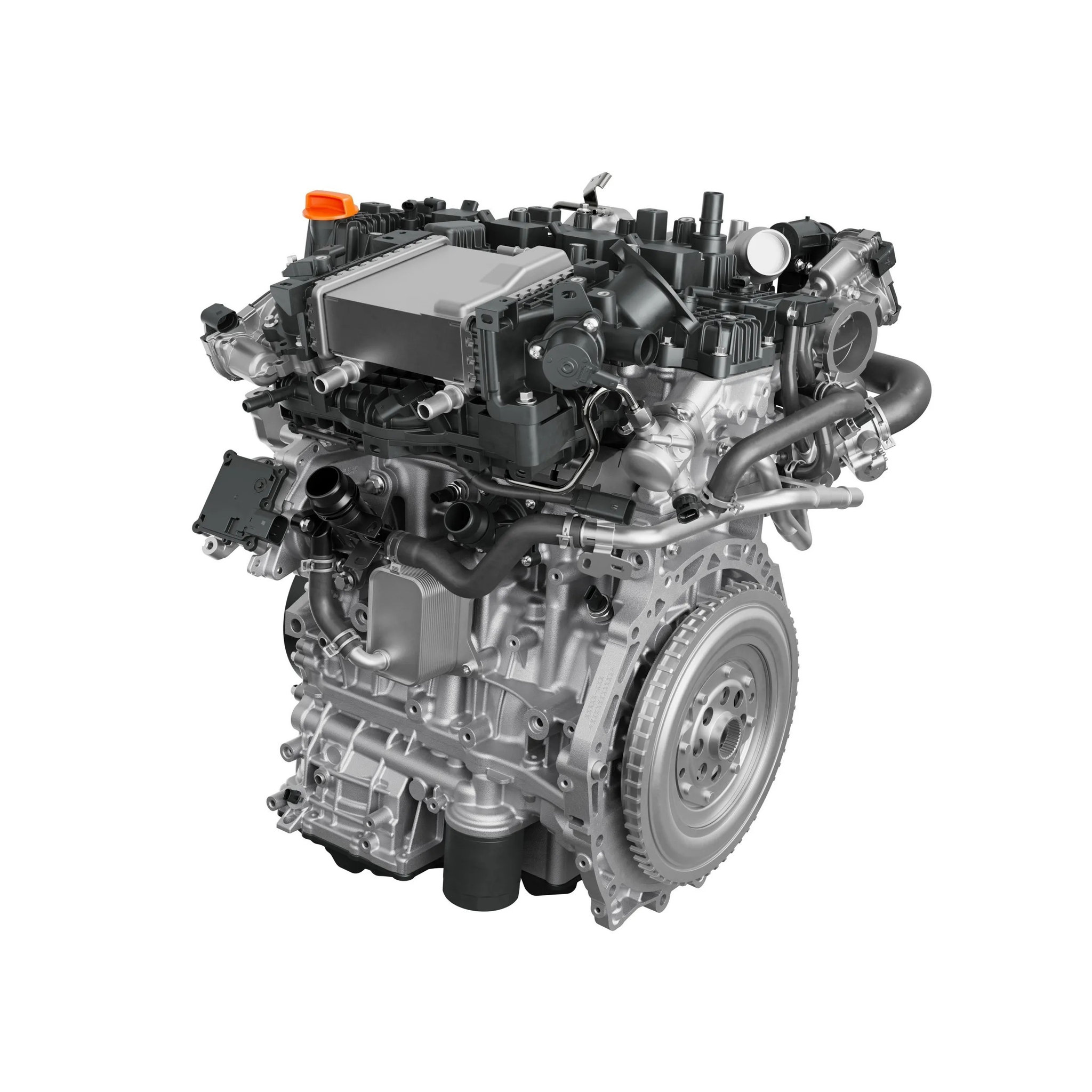 Động cơ B20 của Horse Powertrain với thiết kế chống nước. (Ảnh: Carscoops)
