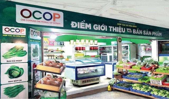 Điểm giới thiệu và bán sản phẩm OCOP