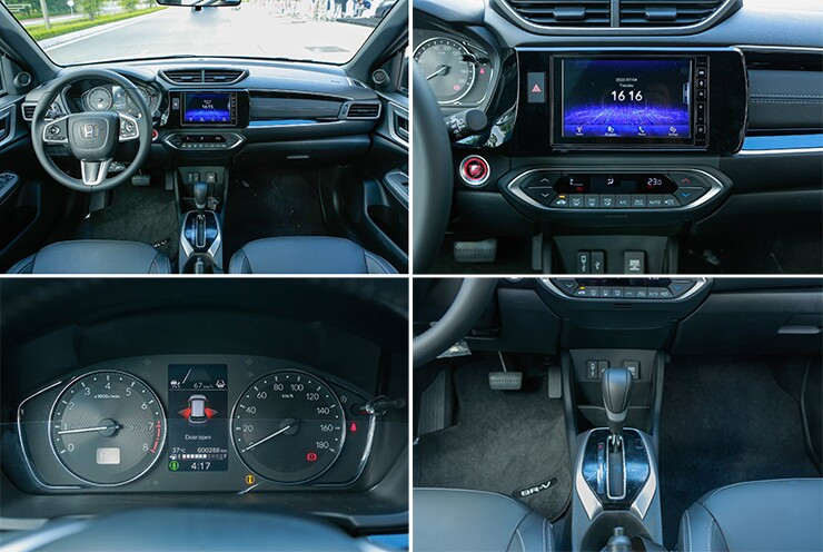 Khoang lái Honda BR-V được thiết kế công thái học