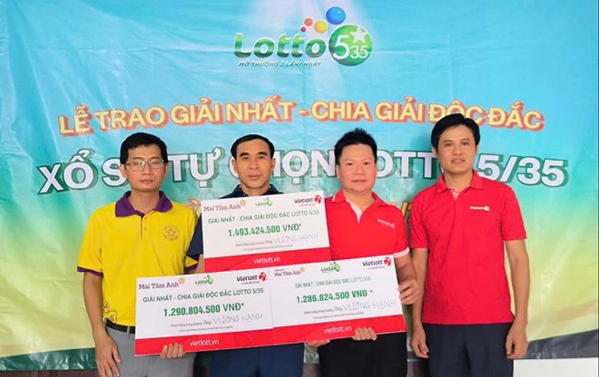 Anh Vương Hạnh nhận 3 giải nhất trị giá hơn 4 tỷ đồng
