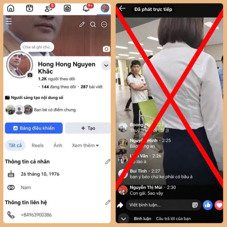 Bắt ông bố livestream 'bênh con gái' làm náo loạn bệnh viện- Ảnh 1.