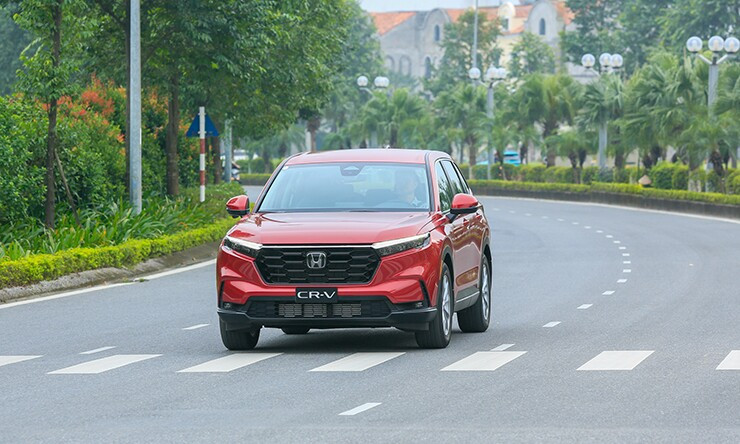Tổng thể ngoại hình xe Honda CR-V thế hệ mới