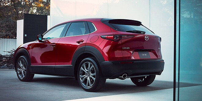 Cụm đèn hậu LED đặc trưng của Mazda CX-30