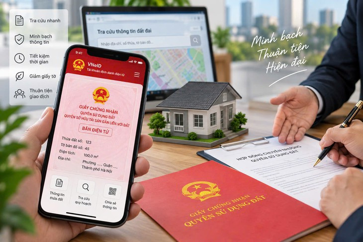 Mua bán nhà đất sẽ thay đổi thế nào nếu sổ đỏ điện tử được áp dụng?- Ảnh 1.