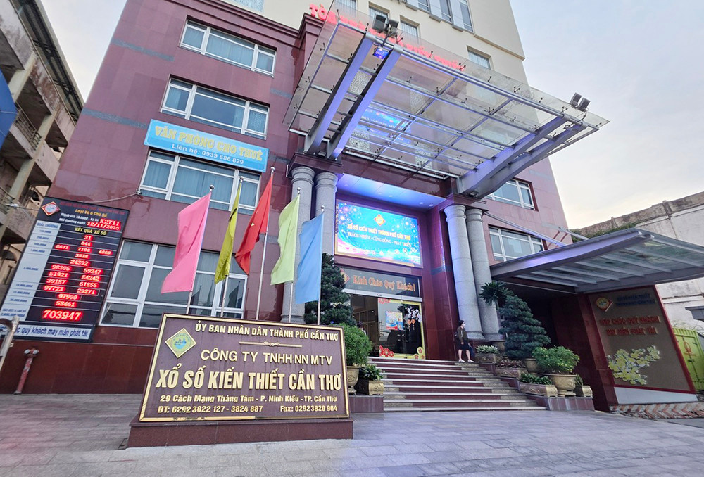 Trụ sở Công ty Xổ số kiến thiết Cần Thơ