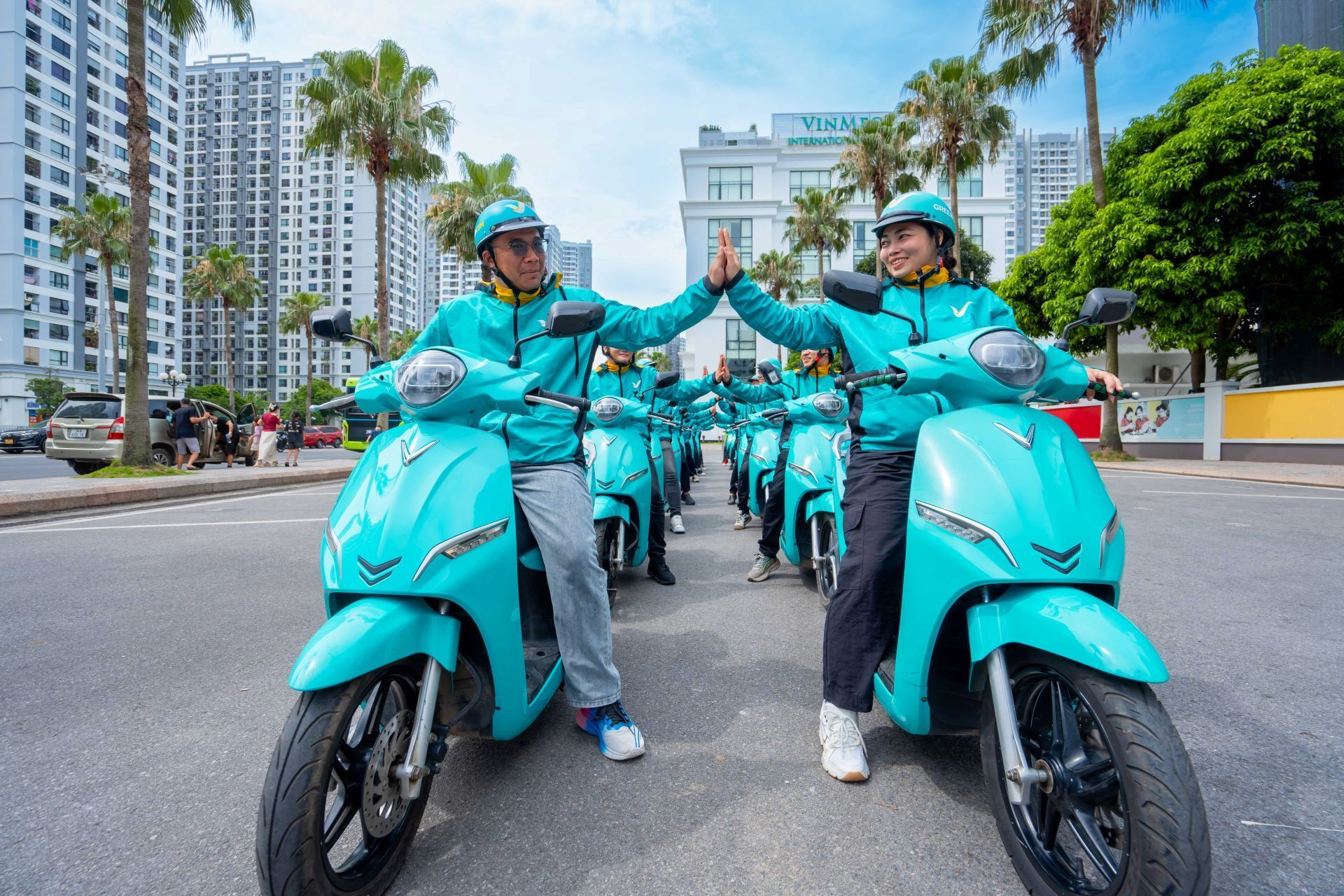 Thuê xe máy điện giúp người mới có phương tiện làm nghề và giữ lại một phần tiền tích lũy cho gia đình.