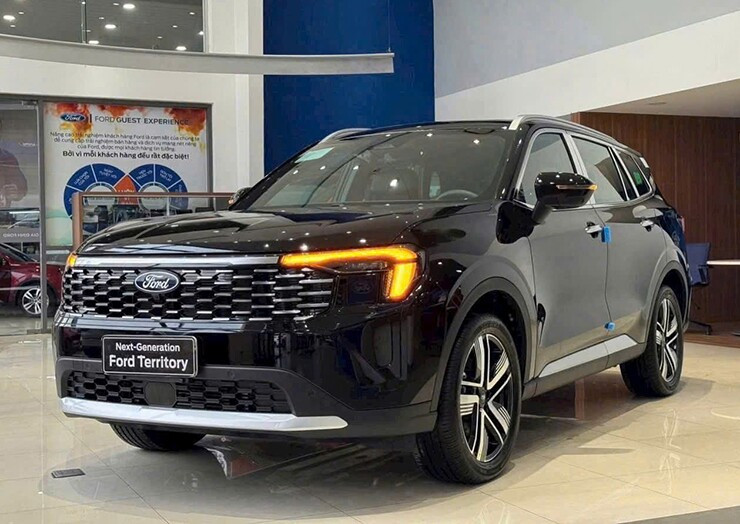 Ford Territory với các tùy chọn ngoại thất hiện đại