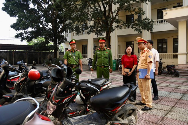 Học sinh vi phạm giao thông, phương tiện được đưa thẳng vào trường xử lý - Ảnh 6.