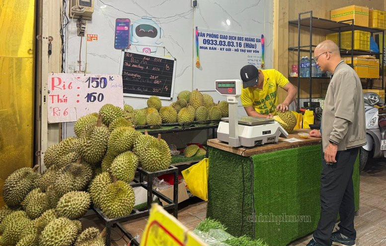 Chất lượng sầu riêng được thể hiện qua khả năng chứng minh nguồn gốc và quy trình canh tác đạt chuẩn