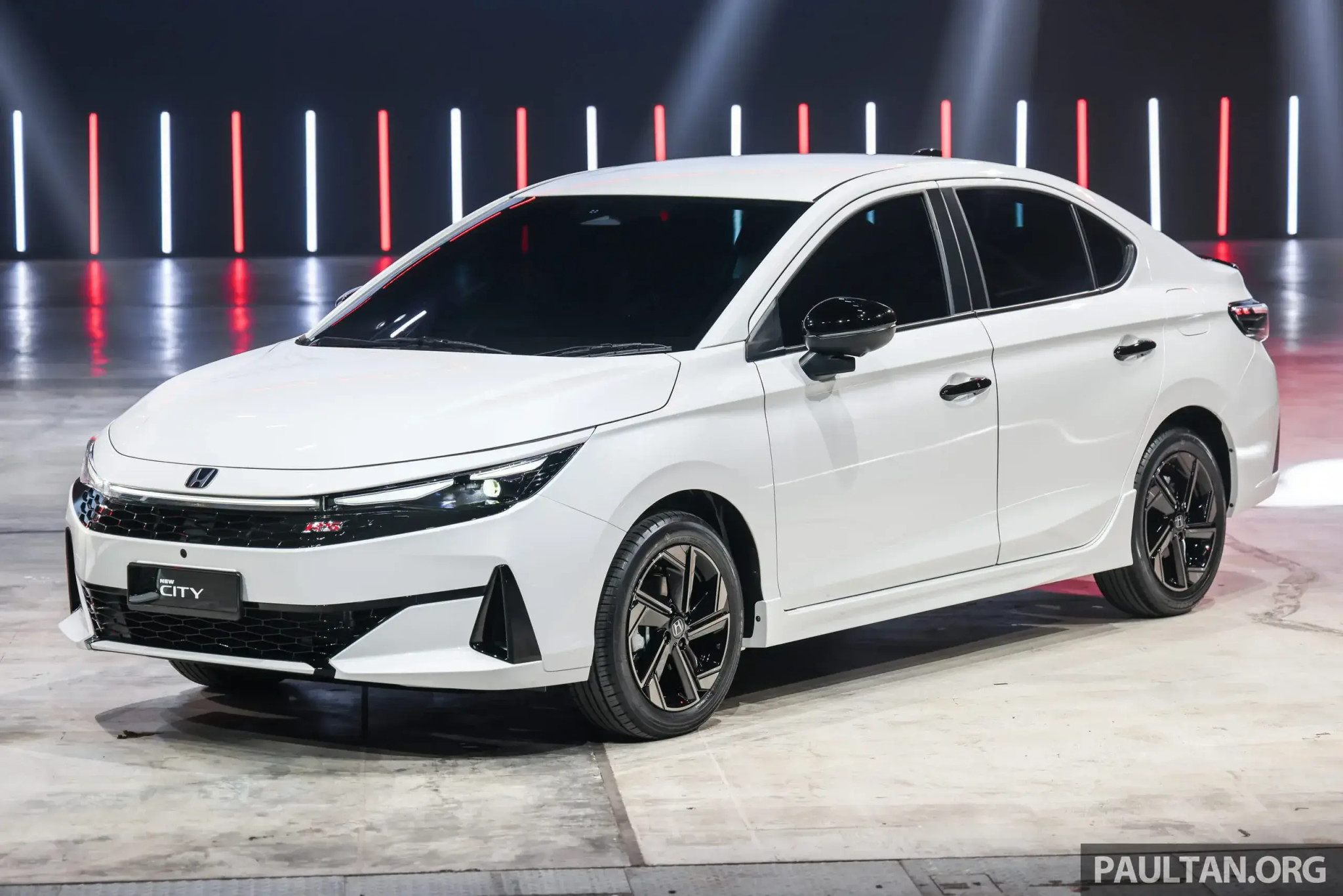 Thiết kế ngoại thất của Honda City 2026 facelift. (Nguồn: paultan.org)