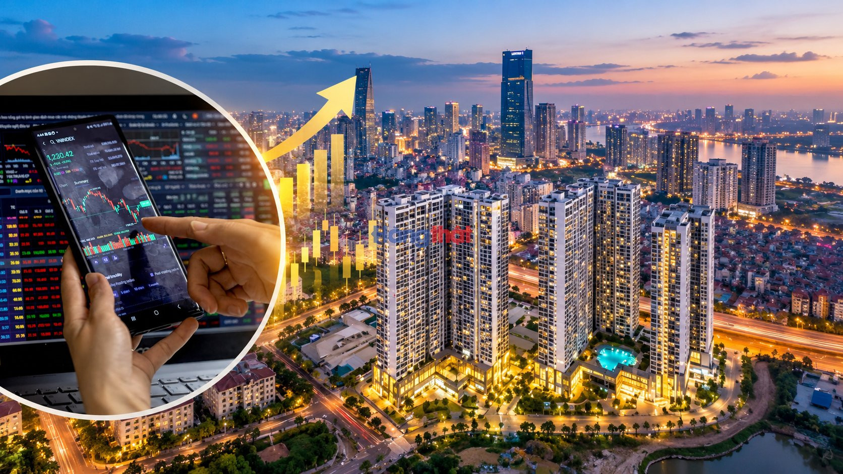 Thị trường chứng khoán Việt Nam được nâng hạng mở ra cơ hội vốn cho bất động sản