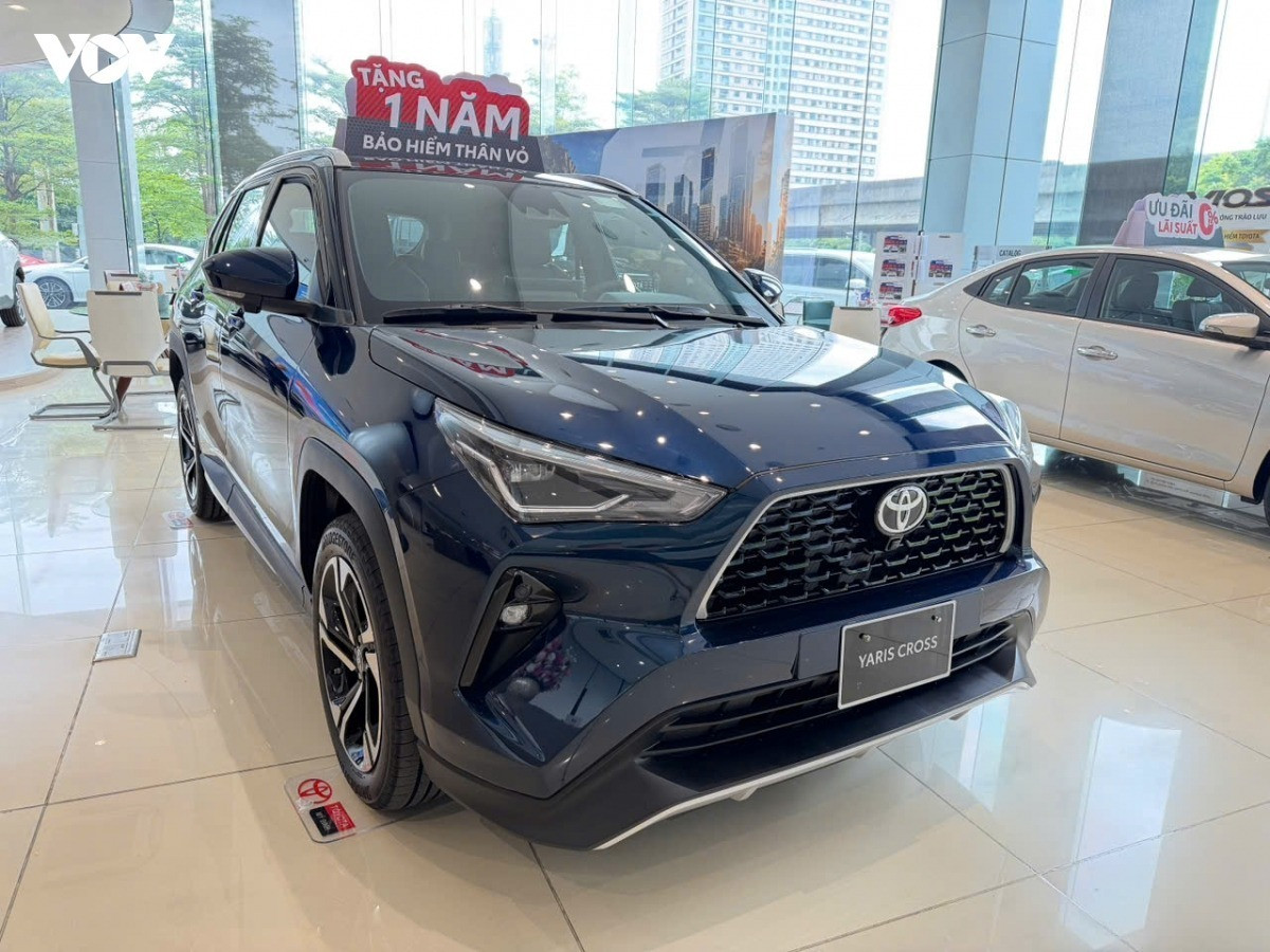 Mẫu ô tô Yaris Cross đạt 10.847 xe sau 8 tháng của năm 2026.