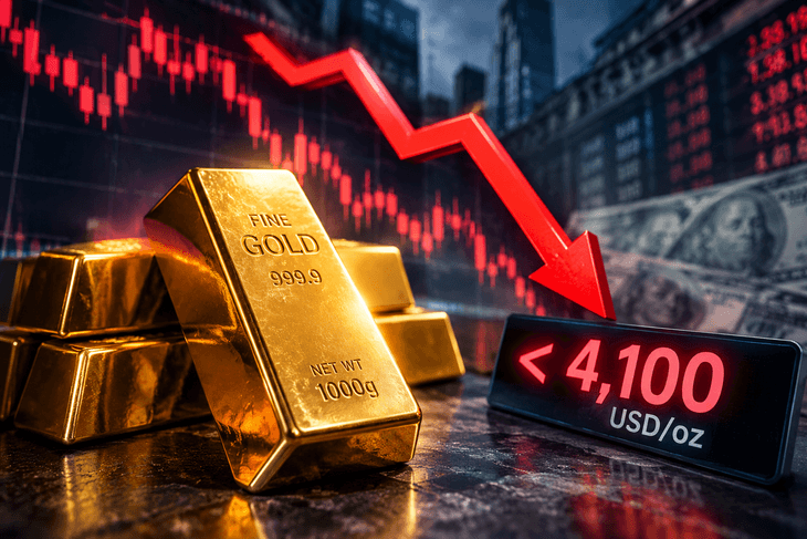 Giá vàng thế giới sáng 29/9 giảm về dưới 4.100 USD- Ảnh 1.