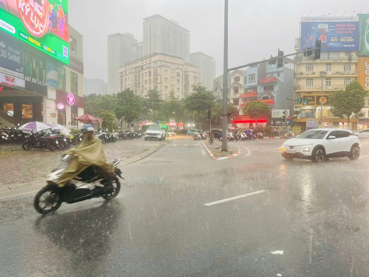 Miền Bắc giảm nhiệt, mưa dông xuất hiện một vài nơi - Ảnh 1.