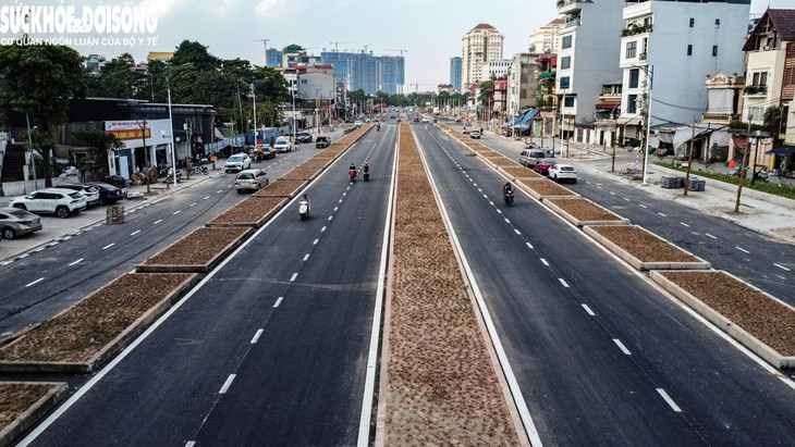 Đường nối 'khu đô thị nhà giàu' ở Hà Nội rộng 50m vừa thông xe- Ảnh 3.