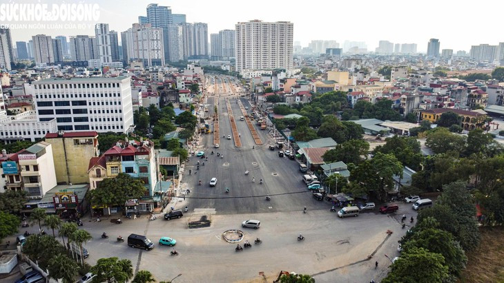 Đường nối 'khu đô thị nhà giàu' ở Hà Nội rộng 50m vừa thông xe- Ảnh 11.