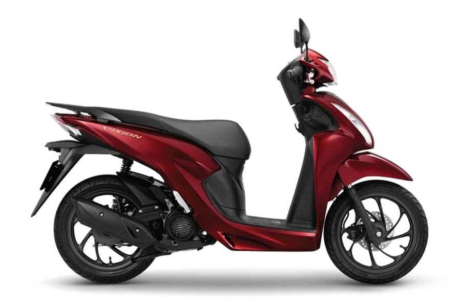 Honda Vision 2026 được làm mới với bộ sưu tập màu sắc mang phong cách hiện đại. (Ảnh: Honda Việt Nam)