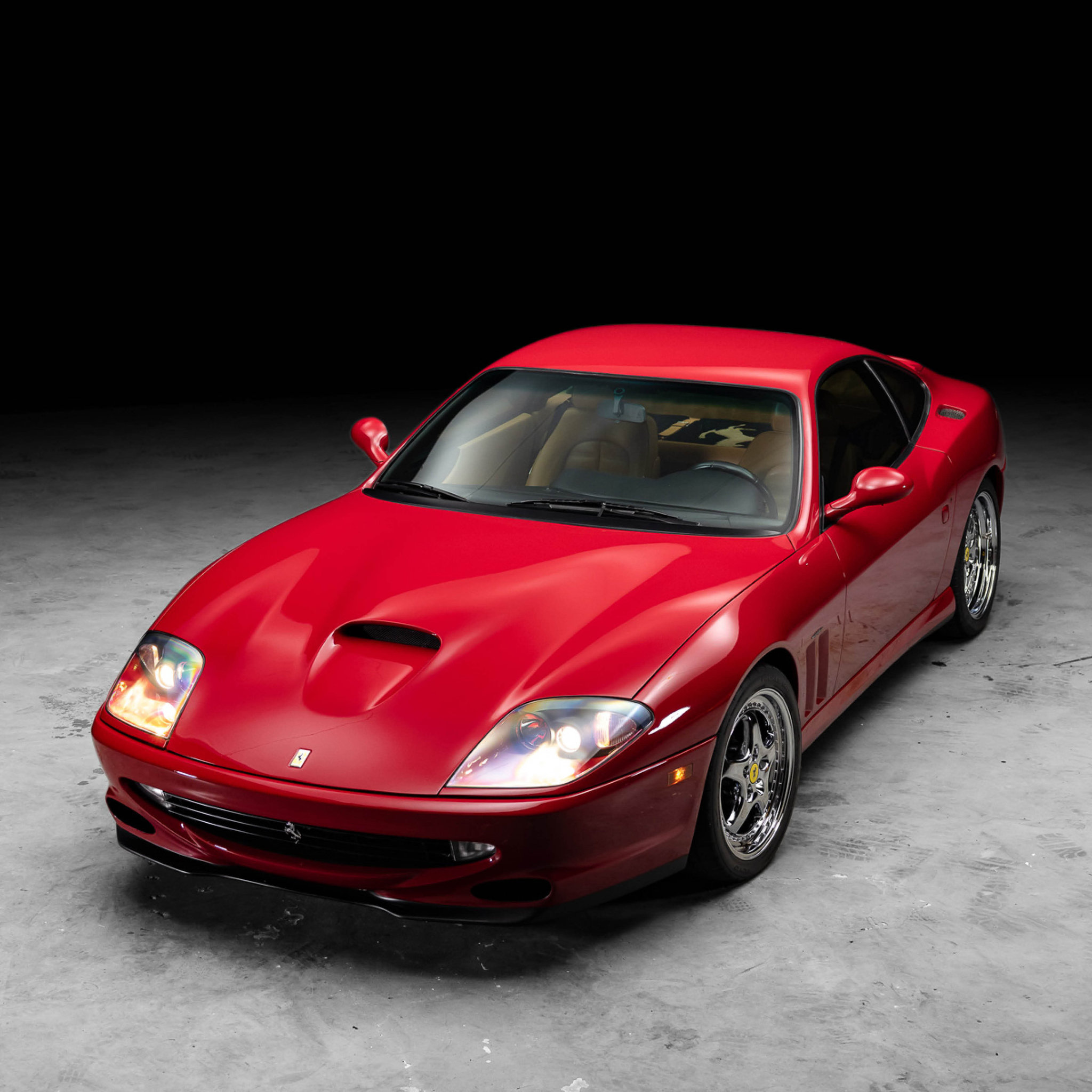 Chiếc Ferrari 550 từng thuộc sở hữu của huyền thoại bóng rổ Michael Jordan.