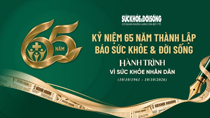 Lời cảm ơn cho ngày Báo Sức khoẻ & Đời sống tròn 65 năm tuổi- Ảnh 1.
