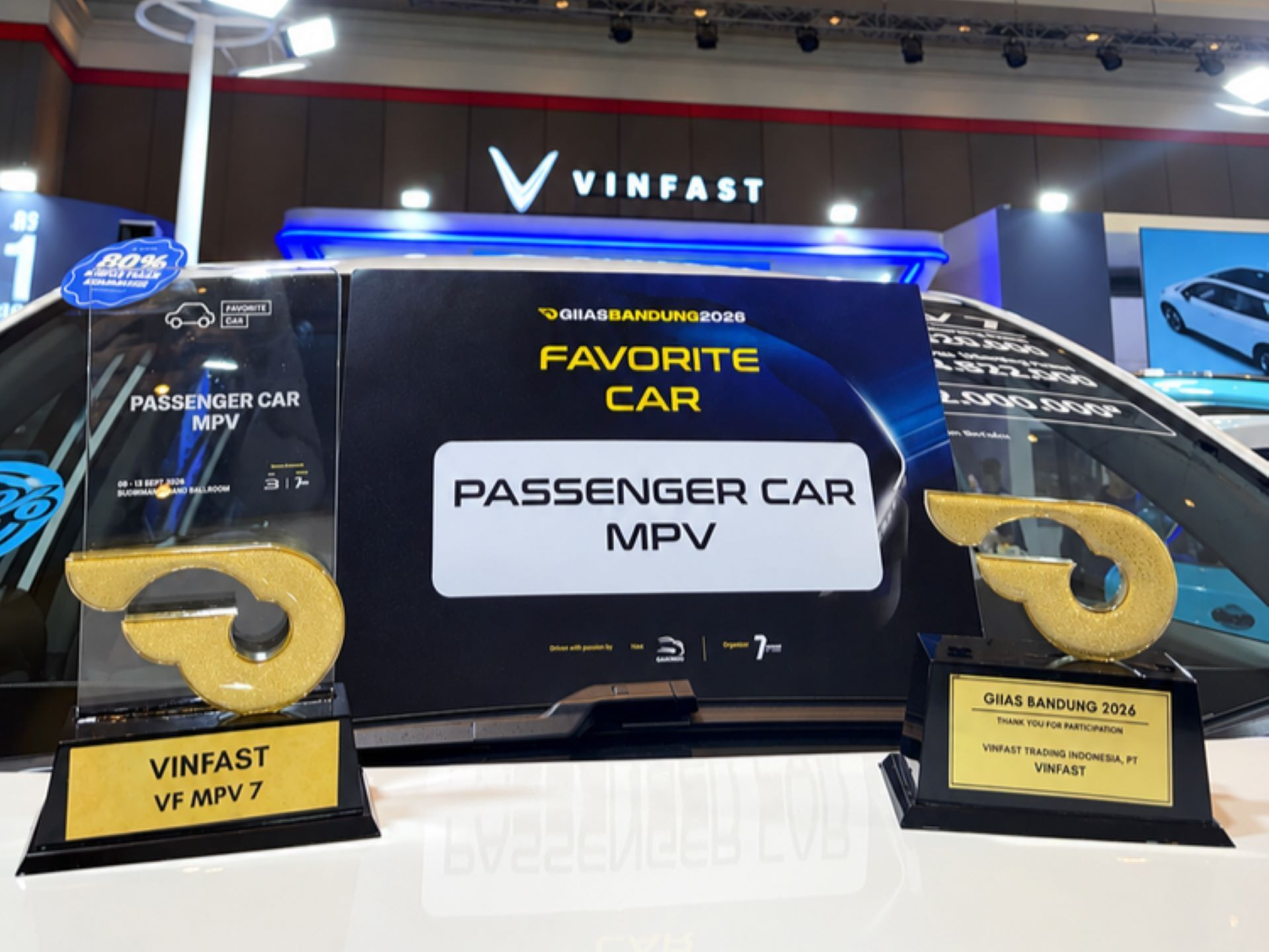 VinFast VF MPV 7 gây chú ý với truyền thông khi được vinh danh tại GIIAS Bandung - 2