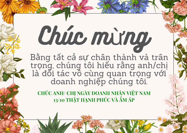 Những mẫu thiệp chúc mừng ngày Doanh nhân Việt Nam 13/10 đẹp nhất 2026- Ảnh 11.