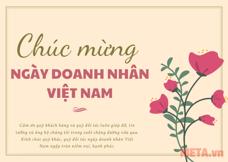 Những mẫu thiệp chúc mừng ngày Doanh nhân Việt Nam 13/10 đẹp nhất 2026- Ảnh 4.