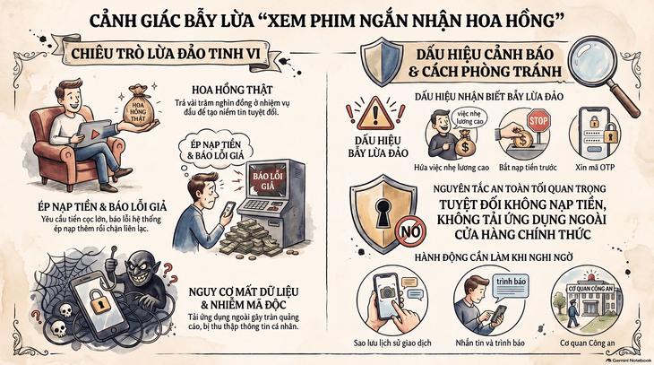 Công an Lâm Đồng cảnh báo bẫy 