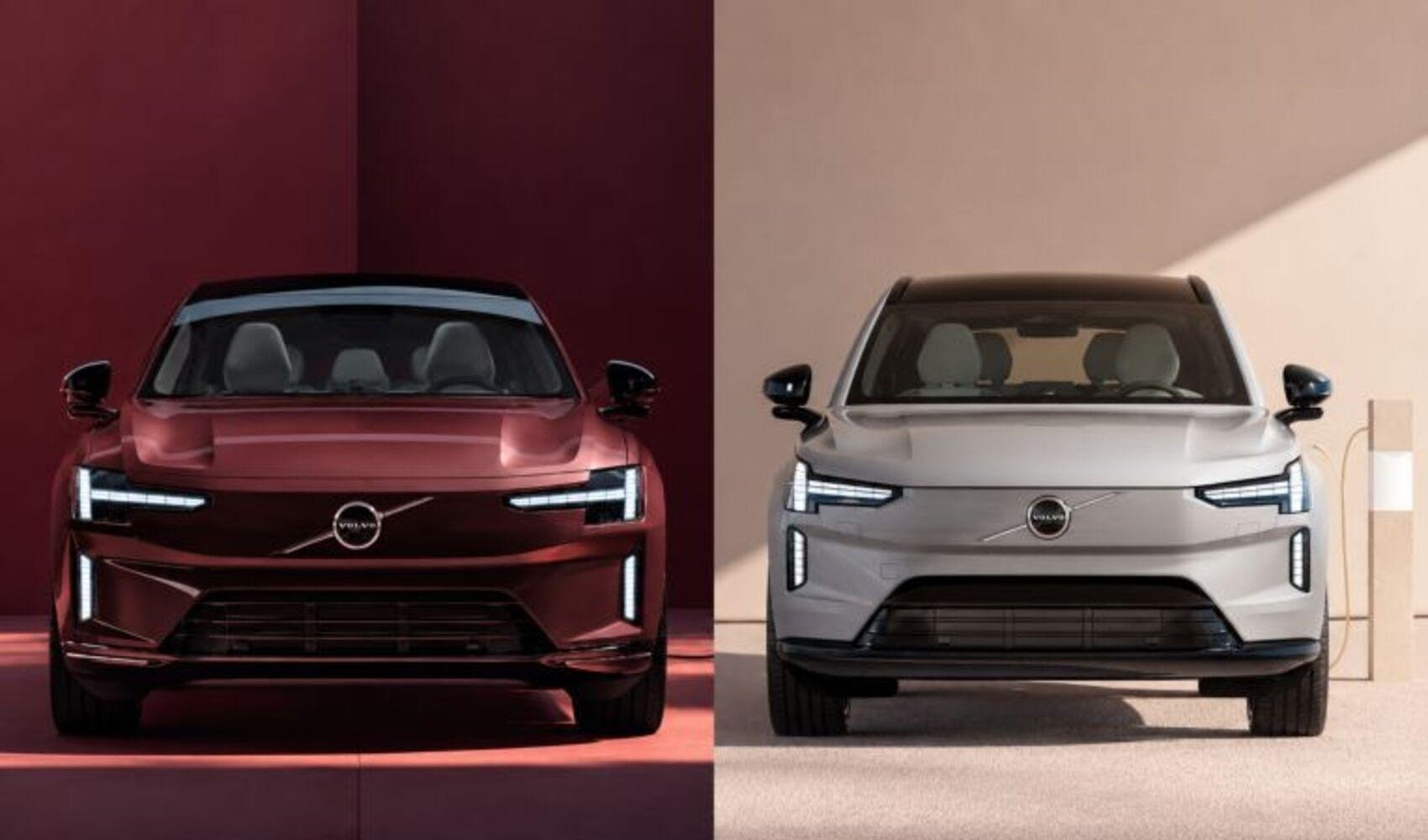 Bộ đôi ES90 và EX90. (Ảnh: Volvo)