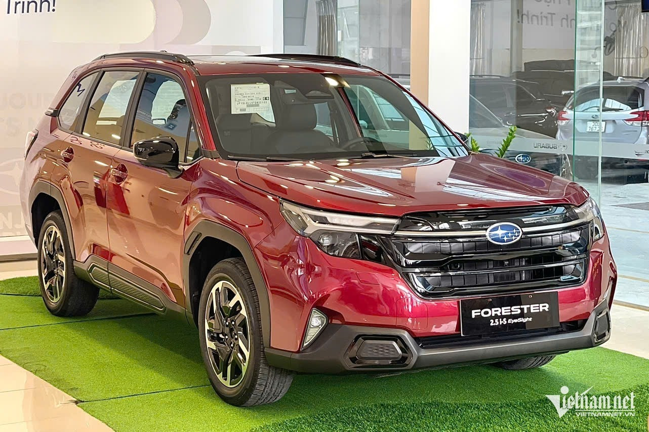 Subaru Forester sẽ có thêm phiên bản hybrid tại Việt Nam. (Ảnh: Hoàng Hiệp)