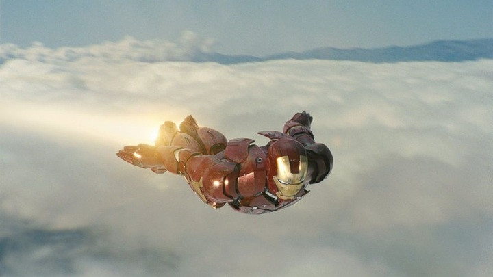 Bộ giáp của Iron Man quen thuộc trên màn ảnh.