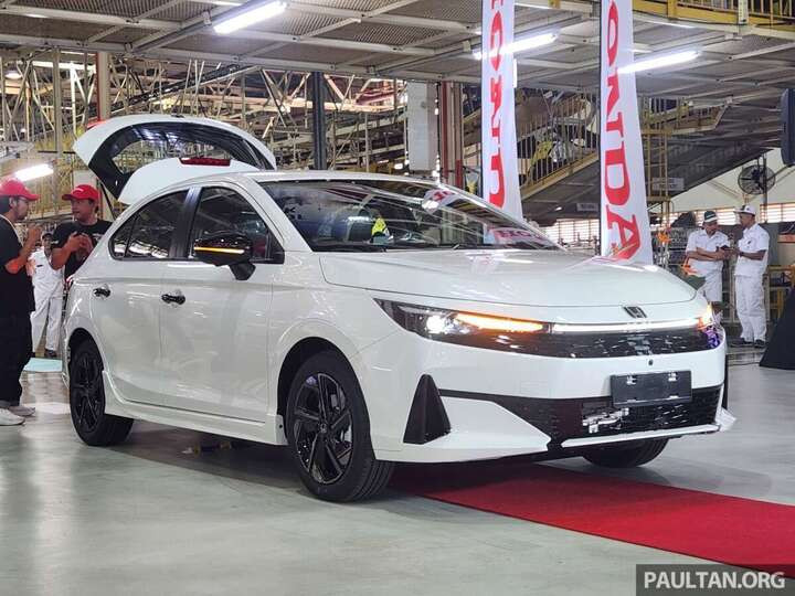 Honda City Hatchback facelift được giới thiệu tại Malaysia. (Ảnh: paultan.org)