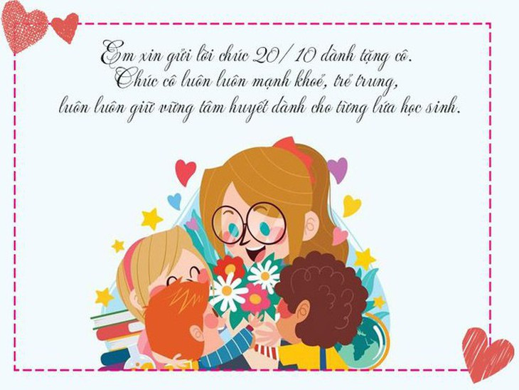 Những mẫu thiệp chúc mừng ngày Phụ nữ Việt Nam 20/10 đẹp nhất 2026 - Ảnh 18.