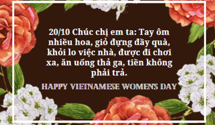 Những mẫu thiệp chúc mừng ngày Phụ nữ Việt Nam 20/10 đẹp nhất 2026 - Ảnh 7.