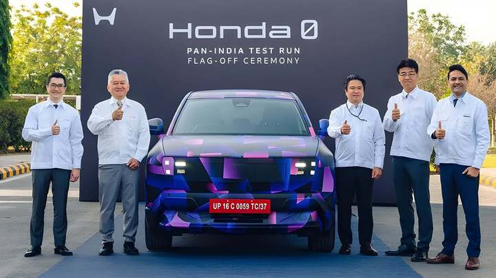 Honda 0 Alpha trong một sự kiện tại Ấn Độ.