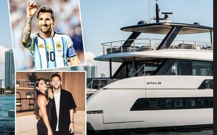 Siêu du thuyền trị giá trăm tỷ đồng của Lionel Messi - 1