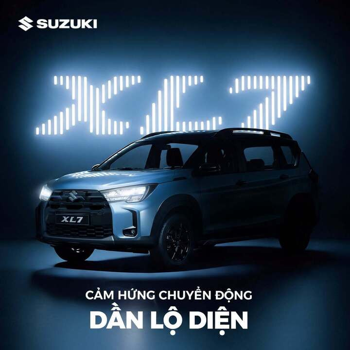 Hình ảnh hé lộ về Suzuki XL7 2026 trên trang mạng xã hội của Suzuki Việt Nam.