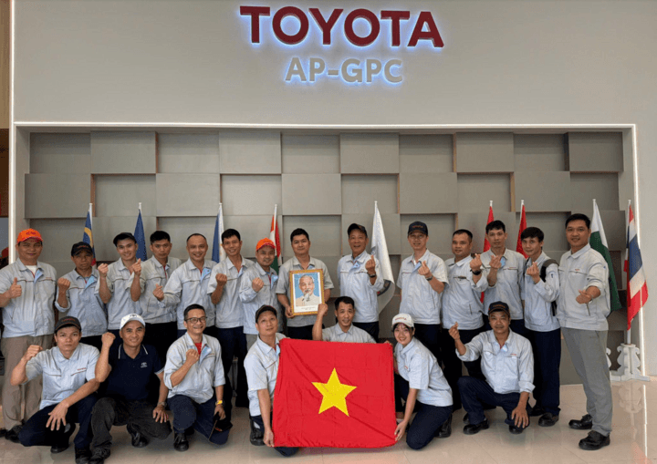 Đội Toyota Việt Nam tham dự AP Skill Contest 2026.