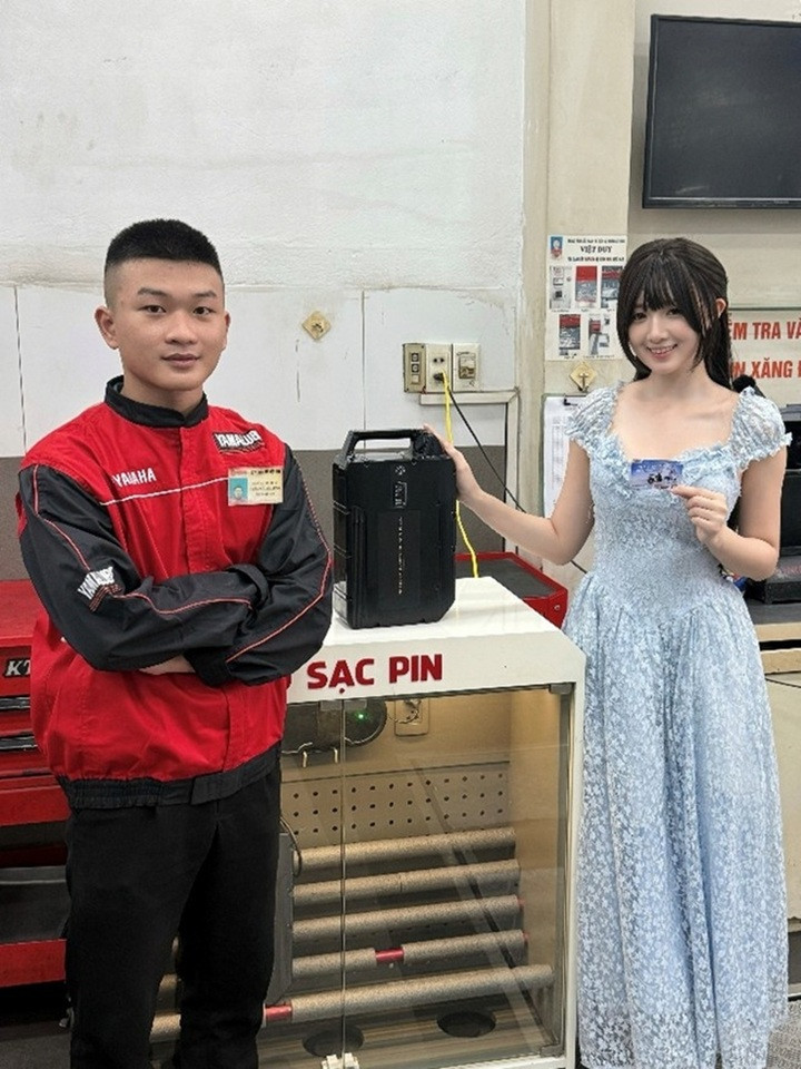 Người dùng Yamaha NEO’s tại Hà Nội.