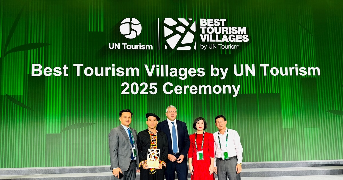Tuyên Quang: Thôn Lô Lô Chải được UN Tourism vinh danh “Làng du lịch tốt nhất thế giới năm 2025”
