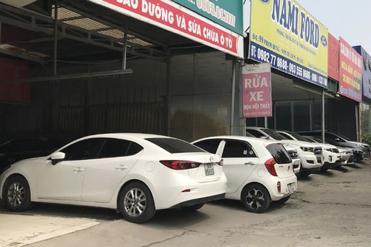 Thị trường ô tô cũ đìu hiu sau Tết