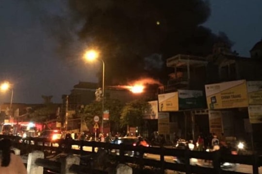 Hà Nội: Cháy lớn ở cửa hàng, cụ ông 72 tuổi tử vong thương tâm