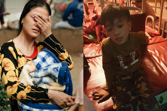 Mẹ òa khóc vì con trai 13 tuổi mạo hiểm vượt hơn 100km để thăm em nằm viện