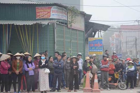 Tình hình sức khỏe 3 nạn nhân bị xe khách đâm ở Vĩnh Phúc