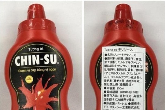 Bộ Y tế giải thích lý do Nhật Bản cấm axit benzoic trong tương ớt