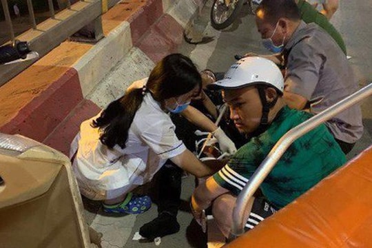 Nữ tài xế ô tô gây tai nạn liên hoàn trên đường Nguyễn Chí Thanh